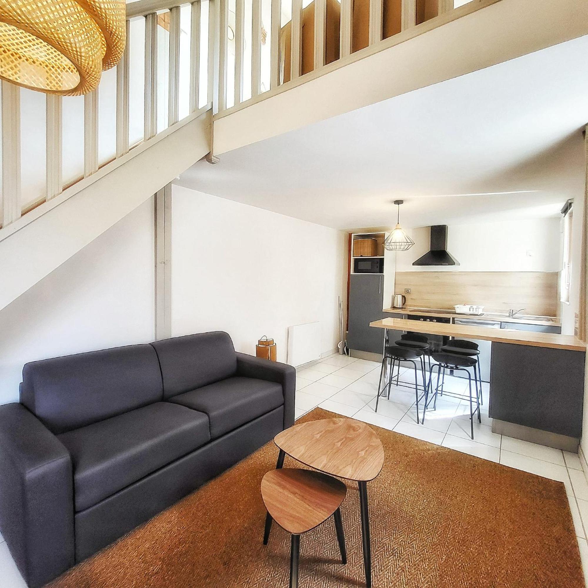 Duplex Cosy La Petite Arche Centre Pont De L'Arche Lägenhet Exteriör bild